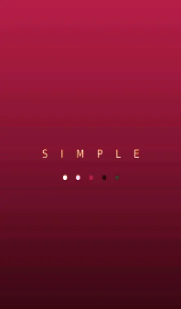 [LINE着せ替え] シンプル ドット .88の画像1