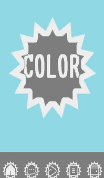 [LINE着せ替え] green color H86の画像1