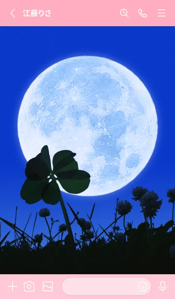 [LINE着せ替え] 七つ葉のクローバー & Full Moon #2-15の画像2