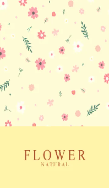 [LINE着せ替え] FLOWER YELLOW - NATURAL-22の画像1