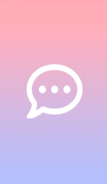 [LINE着せ替え] グラデーション シンプル アイコン 3の画像1