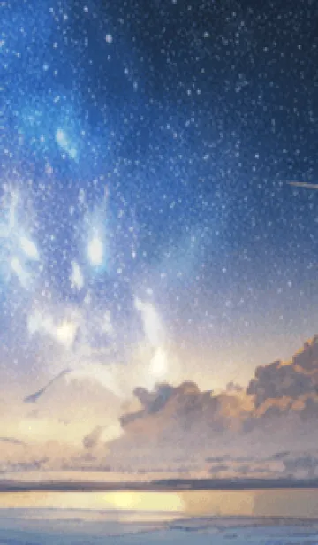 [LINE着せ替え] 秋の夜空#KQ25。の画像1