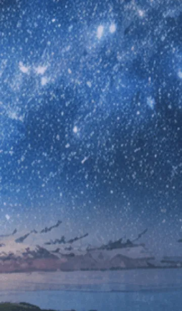 [LINE着せ替え] 秋の夜空#KP123。の画像1