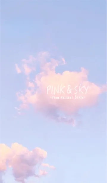 [LINE着せ替え] PINK＆SKY 23 ／ナチュラルスタイルの画像1