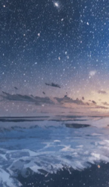 [LINE着せ替え] 秋の夜空#KQ223。の画像1