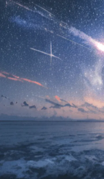 [LINE着せ替え] 秋の夜空#KQ219。の画像1