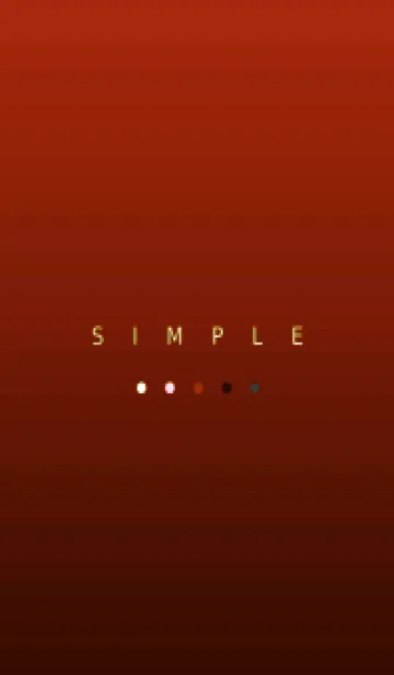 [LINE着せ替え] シンプル ドット .89の画像1