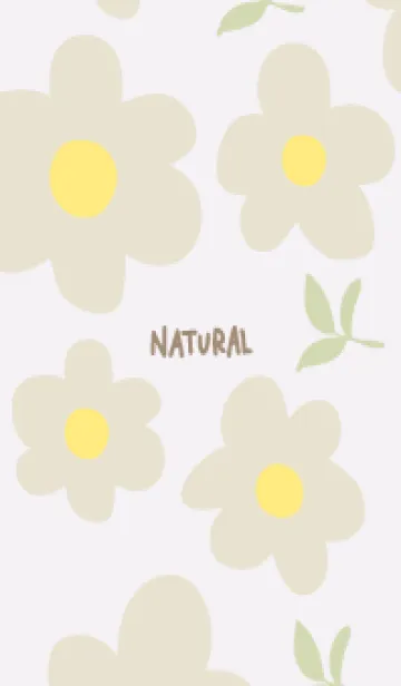 [LINE着せ替え] くすみカラー 北欧風 花23の画像1