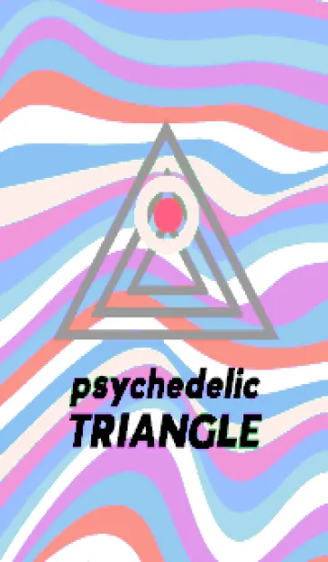 [LINE着せ替え] サイケデリック トライアングル 280の画像1