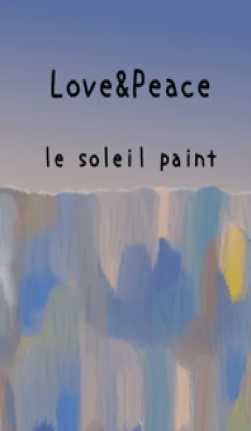 [LINE着せ替え] 油絵アート【le soleil paint 612】の画像1