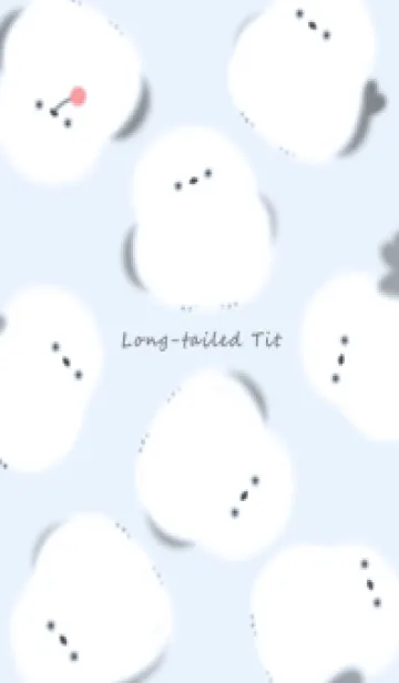 [LINE着せ替え] blue♡まあるい鳥02_1の画像1