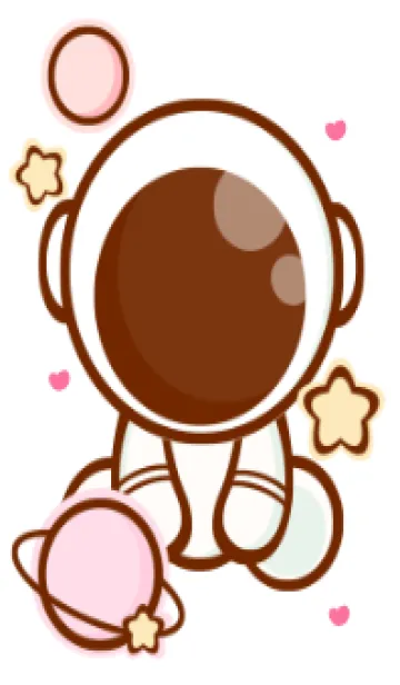 [LINE着せ替え] Pastel galaxy 28 :)の画像1