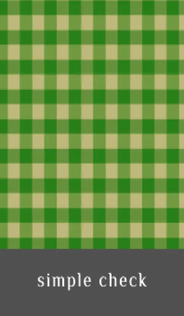 [LINE着せ替え] シンプル チェック 24の画像1