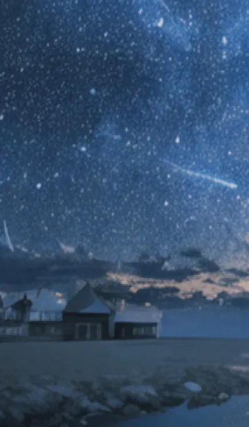 [LINE着せ替え] 秋の夜空#KR023。の画像1