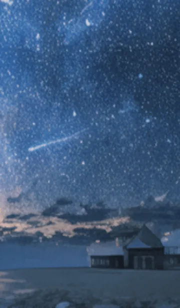 [LINE着せ替え] 秋の夜空#KR018。の画像1