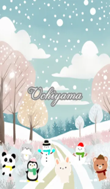 [LINE着せ替え] うちやま☆かわいい北欧風着せかえの画像1