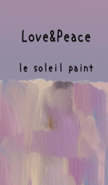 [LINE着せ替え] 油絵アート【le soleil paint 613】の画像1