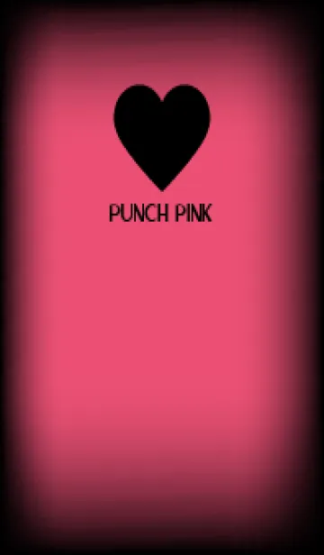 [LINE着せ替え] Black & Punch Pink Theme V5 (JP)の画像1