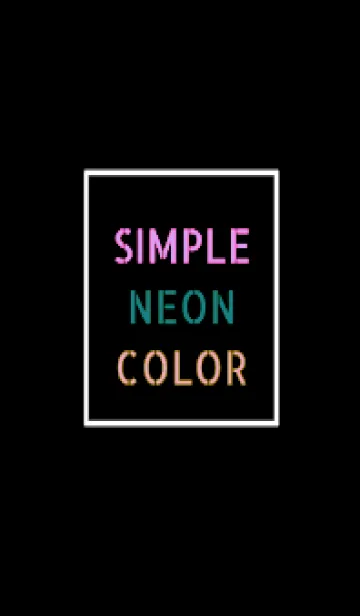 [LINE着せ替え] ネオン カラー アイコン 35の画像1