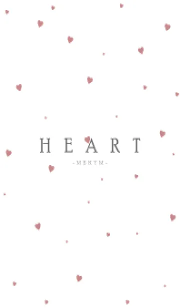 [LINE着せ替え] SMALL HEART -SIMPLE- 3の画像1