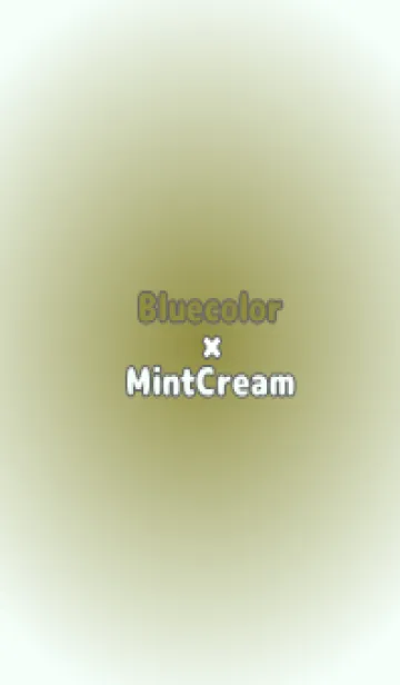 [LINE着せ替え] 鶯色●ミントクリーム.TKCの画像1