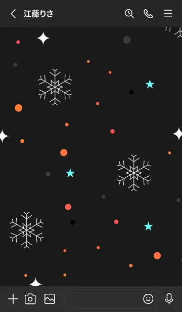 [LINE着せ替え] スノー.1の画像2