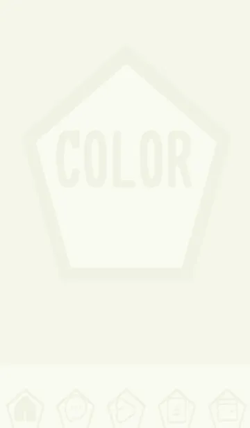 [LINE着せ替え] green color I83の画像1