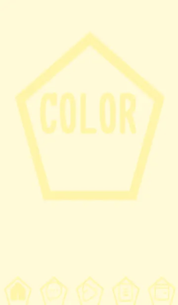 [LINE着せ替え] yellow color I45の画像1