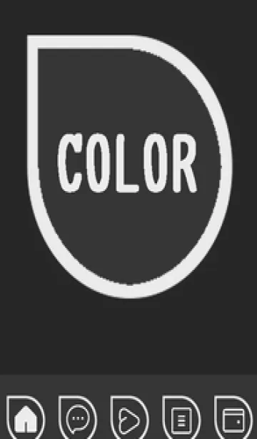 [LINE着せ替え] bw color J42の画像1