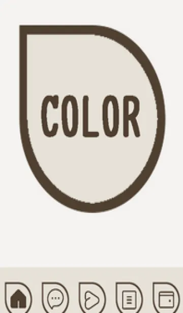 brown color J43の着せ替えメイン画像