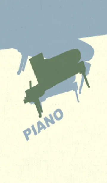 [LINE着せ替え] Piano CLR エルムグリーンの画像1