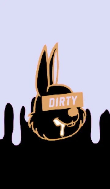 [LINE着せ替え] ダーティ ラビット 253の画像1