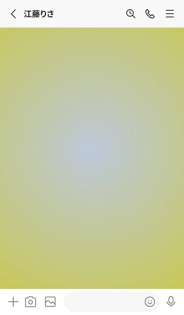 [LINE着せ替え] くすみブルー●くすみイエロー.TKCの画像2