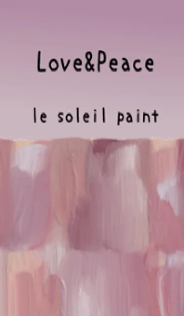 [LINE着せ替え] 油絵アート【le soleil paint 614】の画像1