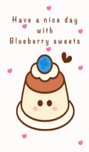 [LINE着せ替え] My blueberry sweets 14の画像1