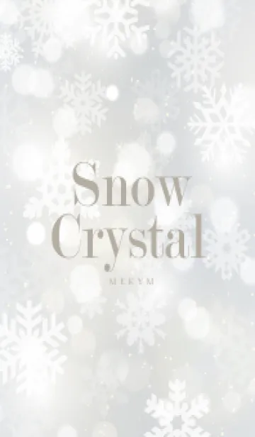 SnowCrystal-WHITE 4の着せ替えメイン画像