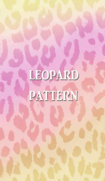 [LINE着せ替え] Leopard/グラデーションの画像1