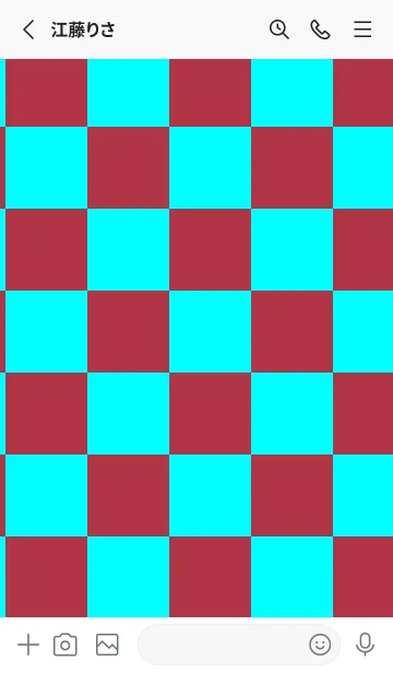 [LINE着せ替え] アクア■茜色.TKCの画像2