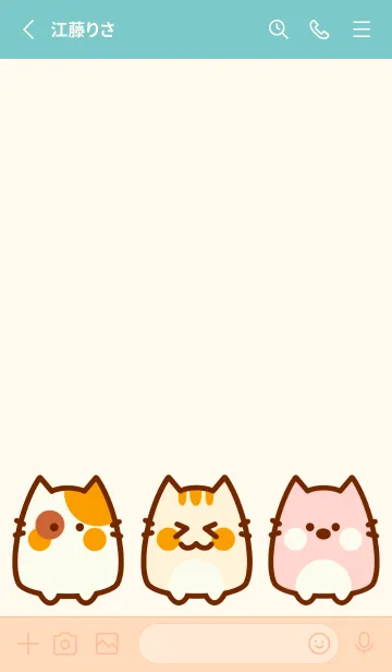 [LINE着せ替え] Meow Meow theme 22の画像2