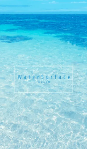 [LINE着せ替え] Water Surface - HAWAII 23の画像1
