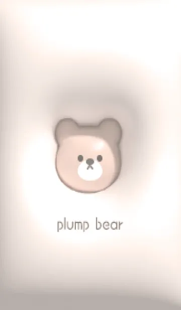 [LINE着せ替え] orange♡ぷっくりくまとハート13_1の画像1