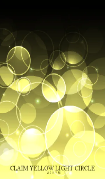 CLAIM YELLOW LIGHT CIRCLEの着せ替えメイン画像