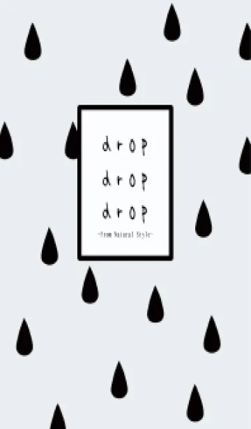 [LINE着せ替え] drop drop dropの画像1