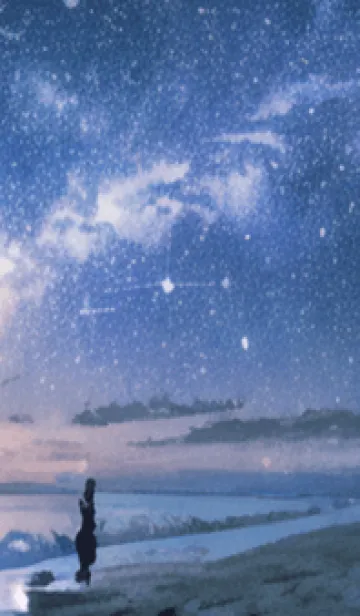 [LINE着せ替え] 秋の夜空#KU06。の画像1