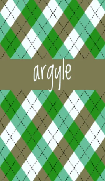 [LINE着せ替え] アーガイル チェック 6の画像1