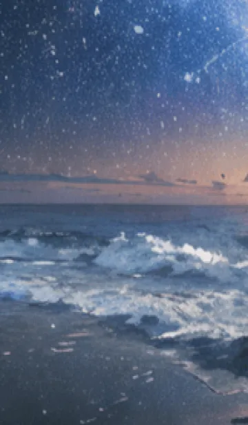 [LINE着せ替え] 秋の夜空#KU01。の画像1