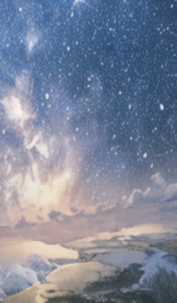 [LINE着せ替え] 秋の夜空#KU027。の画像1