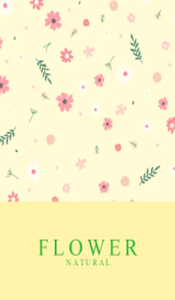 [LINE着せ替え] FLOWER YELLOW - NATURAL-25の画像1