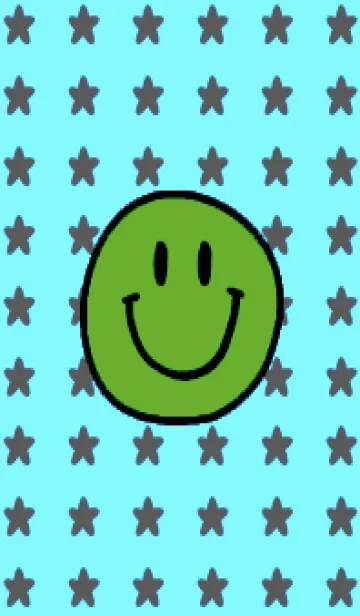 [LINE着せ替え] 手書き スタースマイル 40の画像1