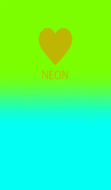 [LINE着せ替え] Neon Green & Neon Blue V6 (JP)の画像1